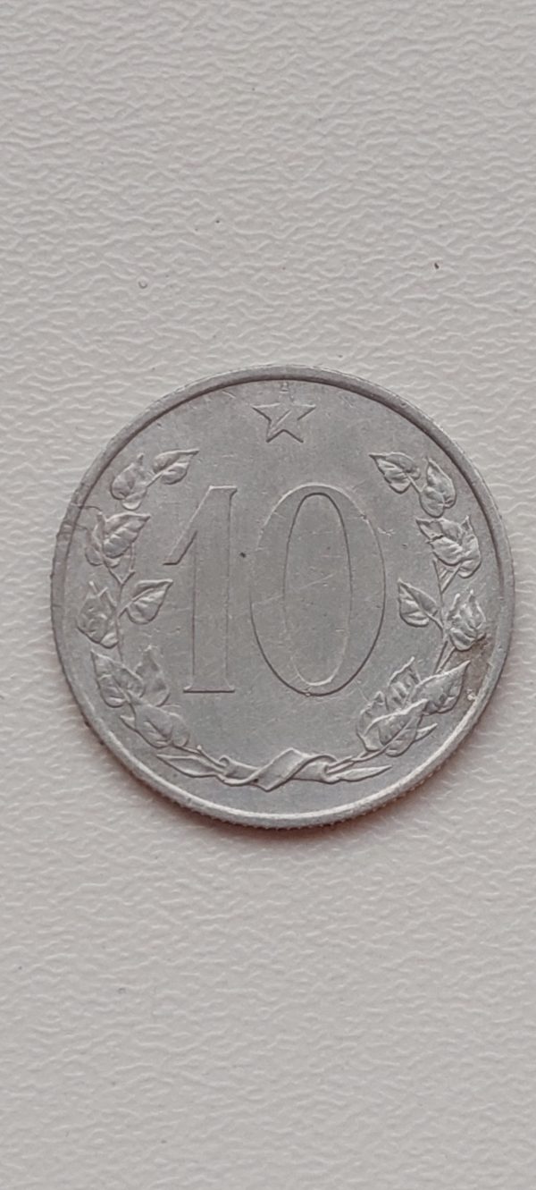 Mince 10 Haléřů z roku 1953