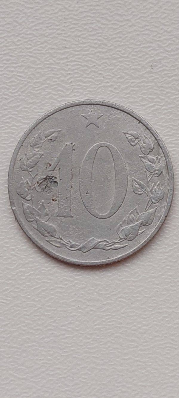 Mince 10 Haléřů z roku 1953